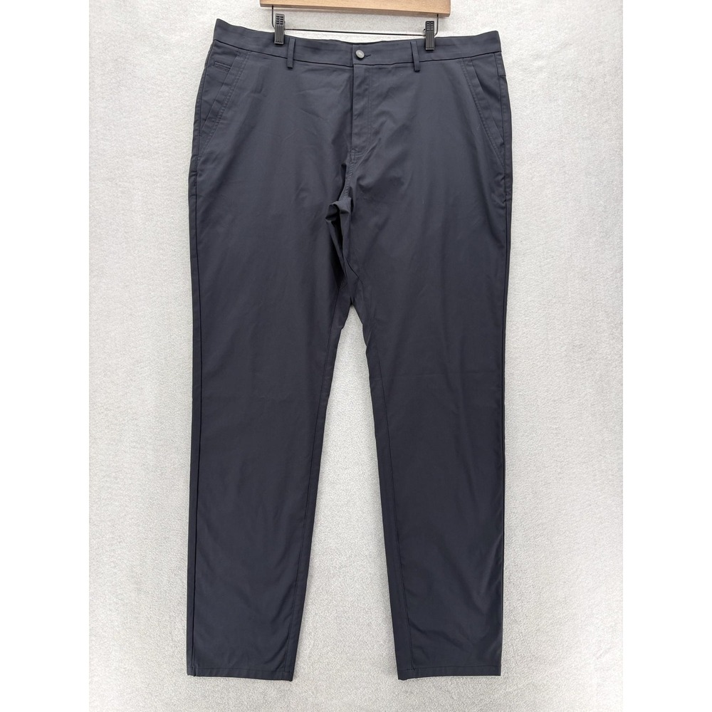 Marcus Pierce Renegade Tech Performance Pants Mens 40x36 Dark Gray Chino Travel